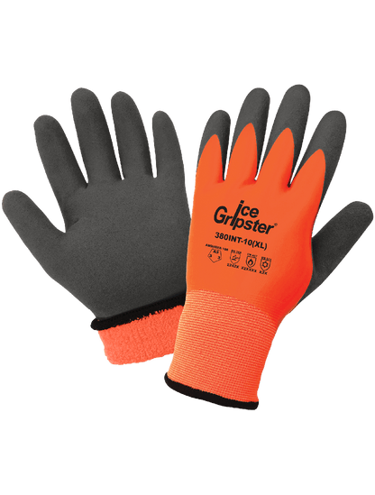 Ice Gripster Cut, Abrasion, and Puncture Resistant High-vis Double-coated Low Temp Gloves