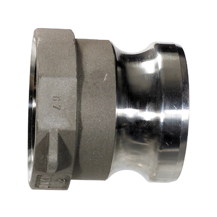 1-1/2 Inch Hose Shank x Male Adapter A380 Permanent Mold Aluminum Type E Global Adapter
