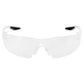 Discus Clear Lens- Frosted Clear Frame Safety Glasses