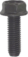 M8 x 1.25 x 25 mm Coarse Black Phosphate Class 9.8 Ca Point Indented Hex Washer Head Body Bolt