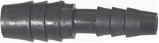 3/8 Inch x 1/4 Inch Black Nylon Vacuum and Washer Hose Barbed Line Reducer Connector