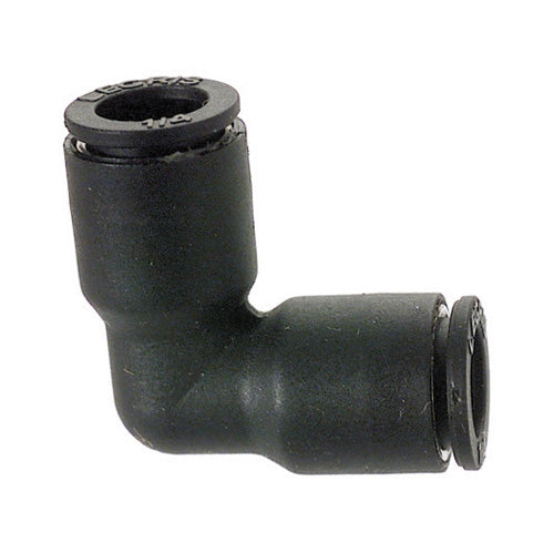 1/8 Inch Compression Technical Polymer 90 Degree Tube Union Elbow