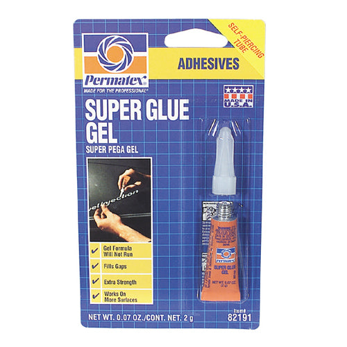 Permatex Super Glue Gel Tube - .07 oz