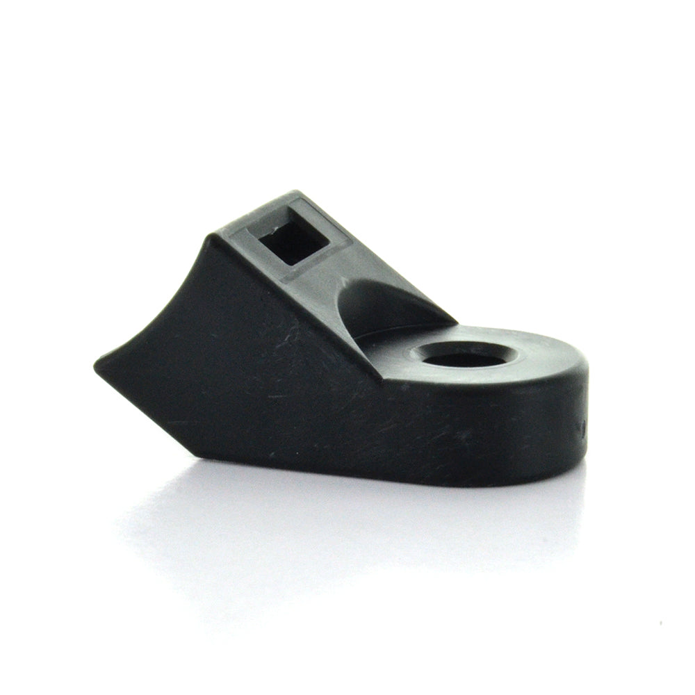 .327 Wire Tie Heavy-Duty Screw Mount - UV Black Nylon