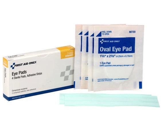 Eye Pad With Strips - 4 Per Box