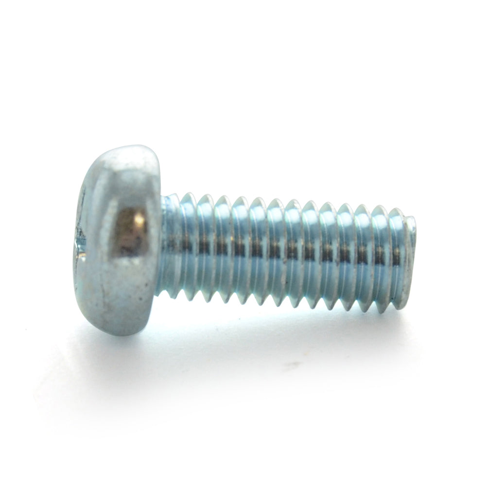 M5 x 0.8 x 50 mm Coarse Class 4.8 Zinc Plated Steel Phillips Drive Pan Head Reduced Machine Screw