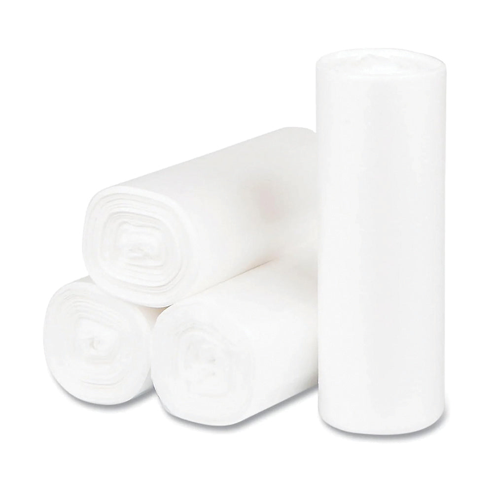 43X48 High Density Can Liner 16 Microns 55 Gallons Natural 200 Per Case
