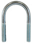 1/4-20 x 1-1/8 Inch x 3-1/8 Inch Zinc Plated Low Carbon Steel U-Bolt