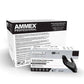 AMMEX Professional Black Nitrile Powder Free Exam Gloves 3 MIL - Large - 100 Gloves Per Box