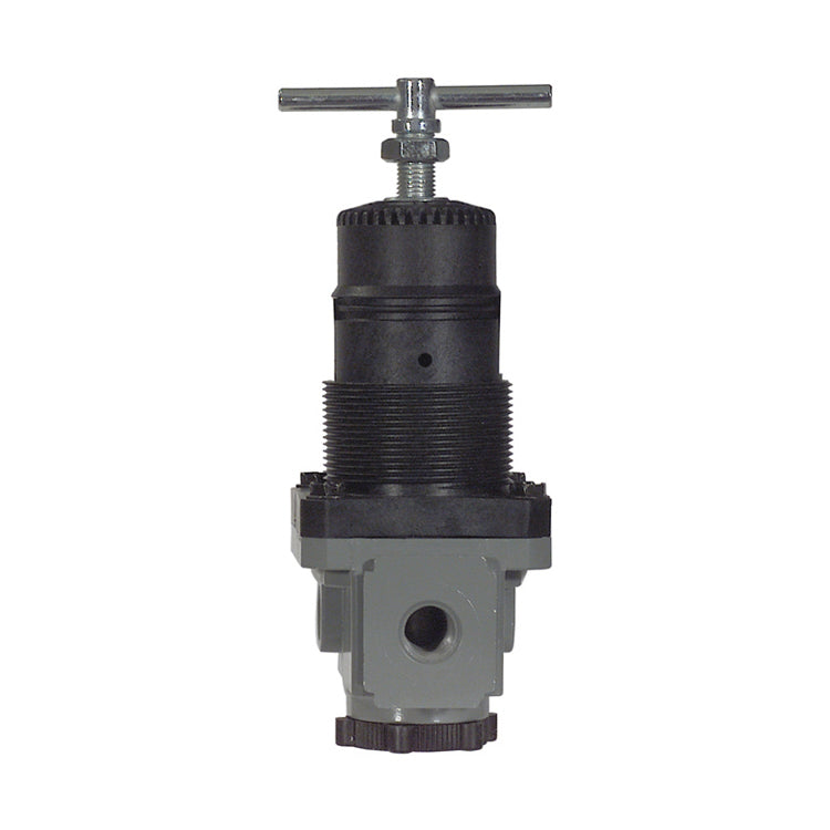 3/8 Inch Npt 10 - 250 psi 80 Scfm Die-Cast Aluminum Heavy Duty Air Line High Pressure Regulator