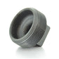 1/8" Schedule 40 Male NPT Black Malleable Iron Square Head Pipe Plug