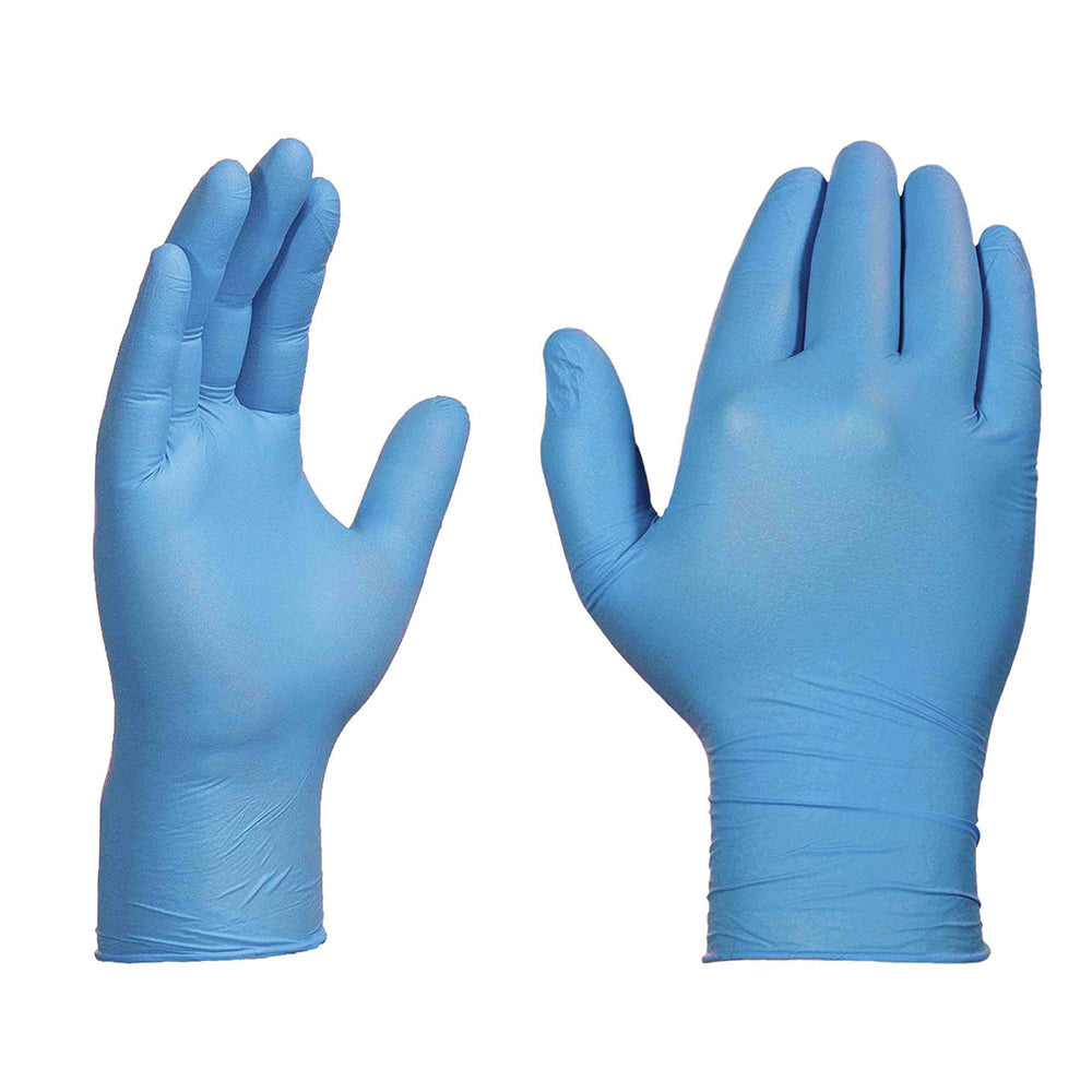 AMMEX Professional Blue Nitrile Powder Free Exam X-Large Gloves