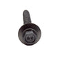 #10 x 1" Unslotted Hi-Hex Washer Head Type 17 Screw W/Stainless Steel Bonded Sealing Washer For Metal To Wood- Weather Coated