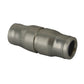 M4 Nickel Plated Brass Push-In Tube Union