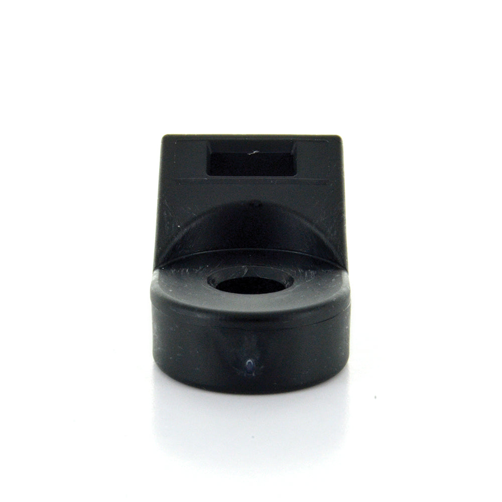 .327 Wire Tie Heavy-Duty Screw Mount - UV Black Nylon