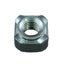 3/8-16 Square Piloted Projection Weld Nut Plain