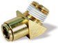 1/2 Tube X 1/2 Inch Brass 45 Degree Male Elbow Push On Air Brake Connector