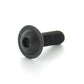 M5 x 0.8 x 16 mm Coarse Black Oxide Class 10.9 Iso 7380-2 Button Flange Head Socket Cap Screw