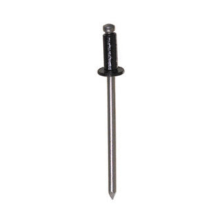 1/8 Inch 1/8 - 3/16 Inch Grip Black Aluminum Universal Blind Rivet