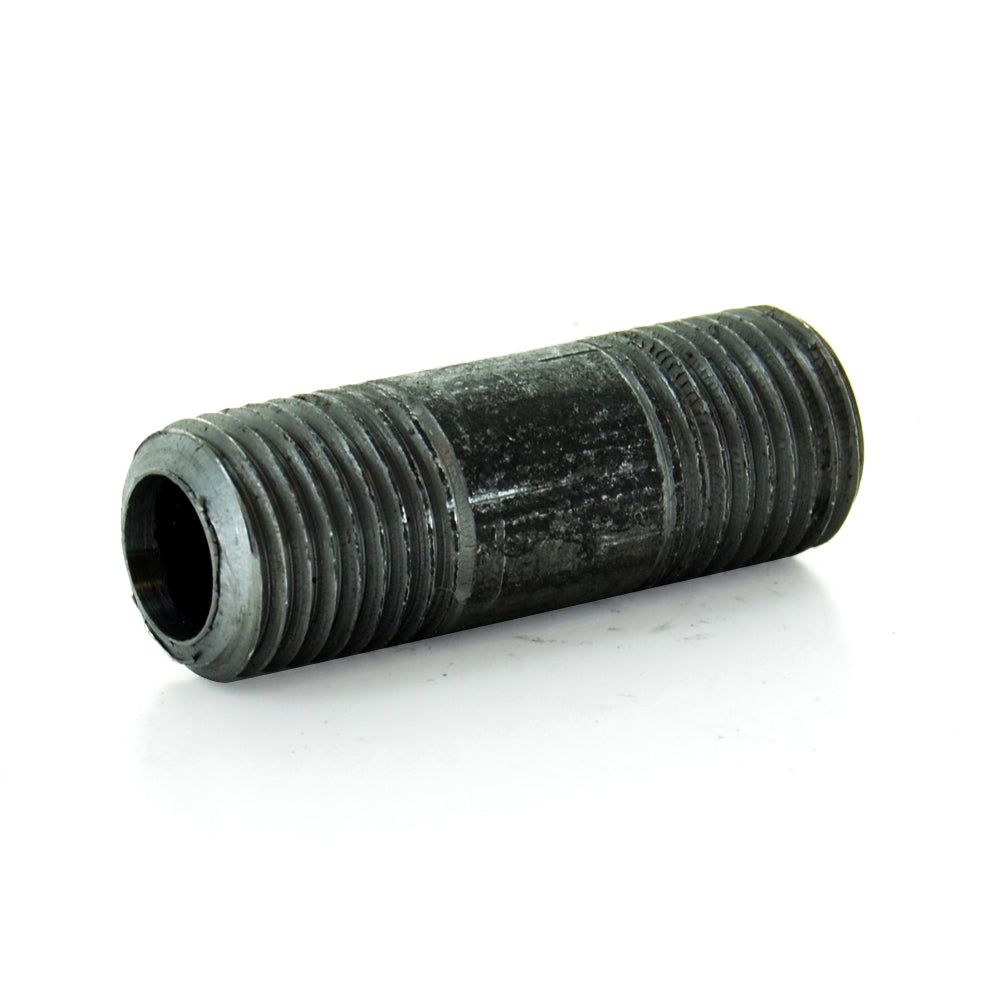 1/4"X Close Schedule 40 Male NPT Black Welded Carbon Steel Pipe Nipple USA
