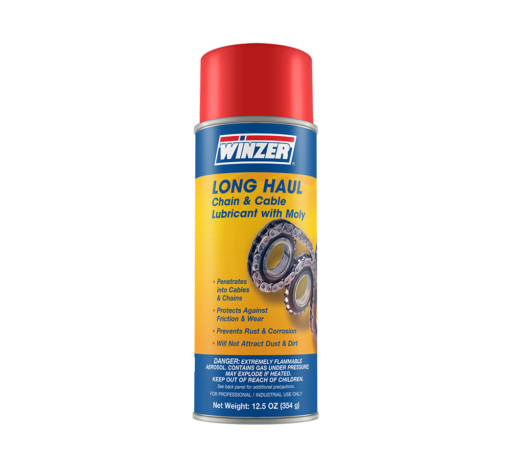 Winzer Long Haul Chain & Cable Lubricant With Moly - 12.5 Oz Net Wt. - Aerosol