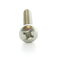 #10-12 x 1/2 Inch Plain 18-8 (A2) Stainless Steel Pan Head Type-A Self-Tapping Sheet Metal Screw