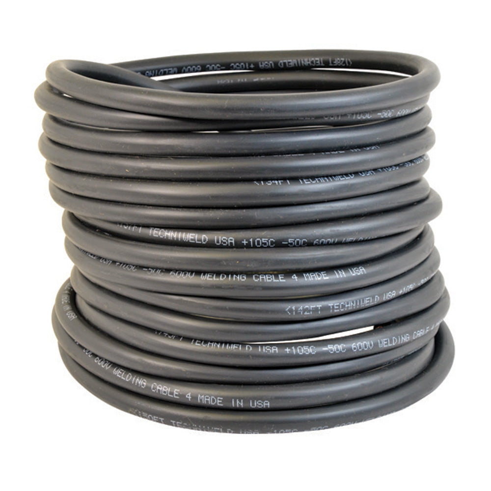 #2 x 25 Foot Premium Welding Cable Black