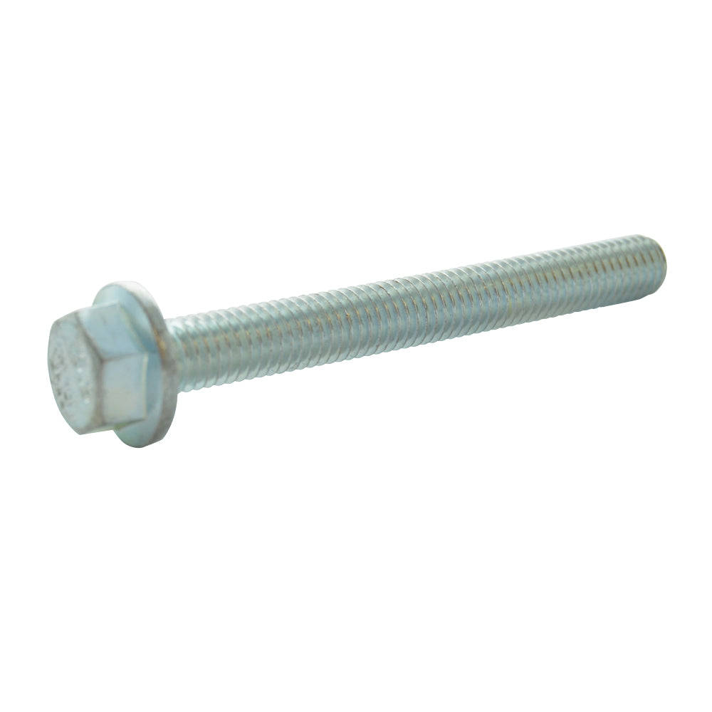 M8 x 1.25 x 70 mm Coarse Zinc Plated Class 10.9 JIS Indented Hex Head Flange Bolt