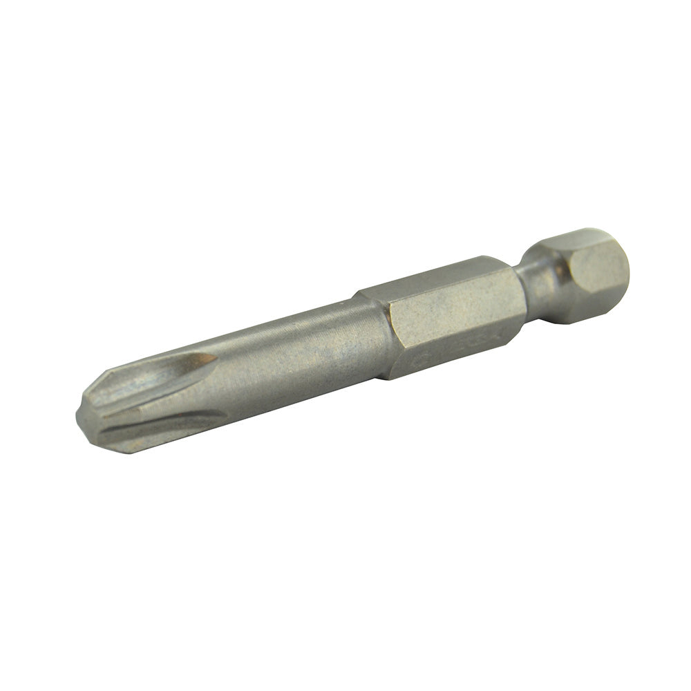 Phillips® Drive 1/4 Inch Shank #3 Tip 2 Inch Length Gunmetal Gray Steel Power Bit