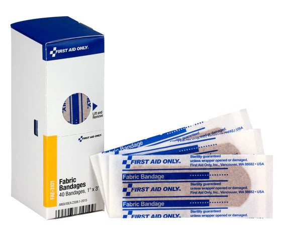 Fabric Bandages - 40 Per Box