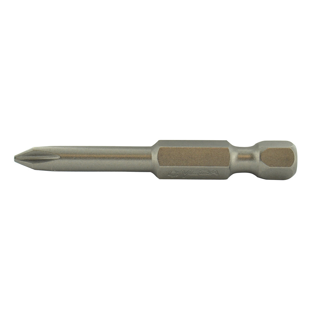 Phillips® Drive 1/4 Inch Shank #1 Tip 6 Inch Length Gunmetal Gray Steel Power Bit