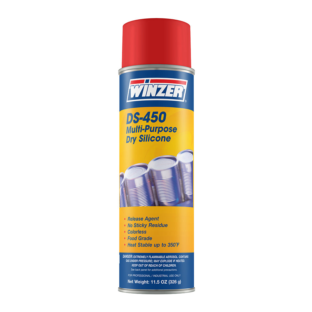 Winzer DS 450 Multi-Purpose Dry Silicone Spray - 11.5 Oz Net Wt. - Aerosol