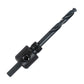 1/4 Inch 3 Sided Shank Hardened Carbon Steel Hole Saw Arbor Lenox