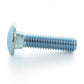 5/8-11 x 3 Inch Coarse Zinc Plated Grade 5 Round Head Carriage Bolt
