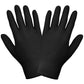 Global Glove Nitrile Powder-Free Industrial Black 3.5-Mil Disposable Gloves Medium