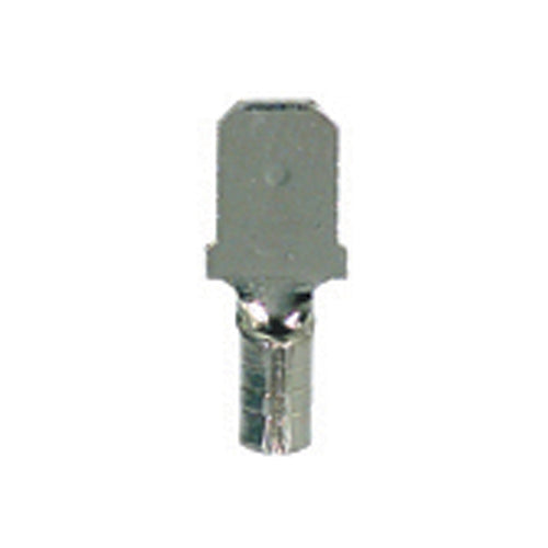 16-14 Gauge Uninsulated High Temperature Male Push On Connector 1/4" Tab