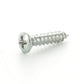 #6 x 1/2 Inch Chrome Alloy Steel Oval Head Type-Ab Self-Tapping Sheet Metal Screw