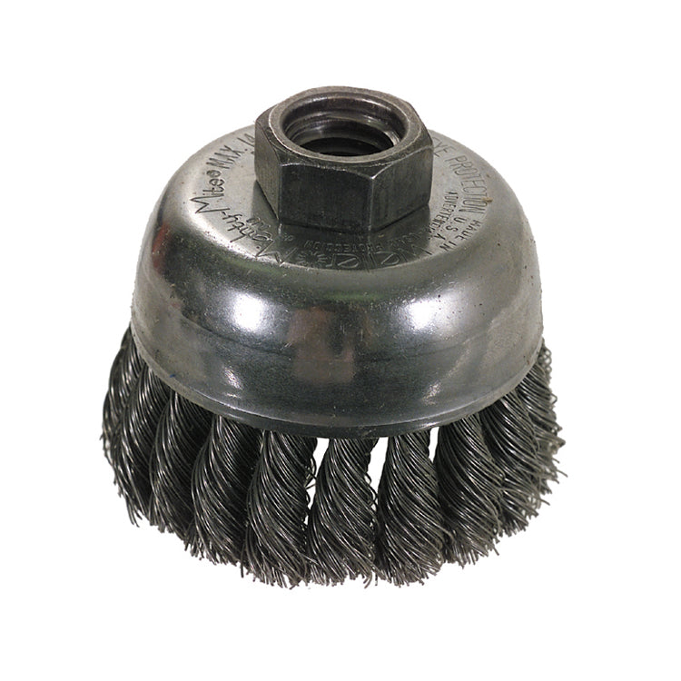2-3/4 Inch X 0.014 x 5/8-11 Steel Combitwist® Knotted Cup Brush