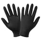 Global Glove Panther-Guard Nitrile Powder-Free Industrial Micro-Diamond Black 6-Mil Disposable Gloves Large