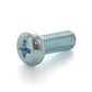 M3 x 0.5 x 12 mm Coarse Class 4.8 Zinc Plated Steel Phillips Drive Pan Head Reduced Machine Screw