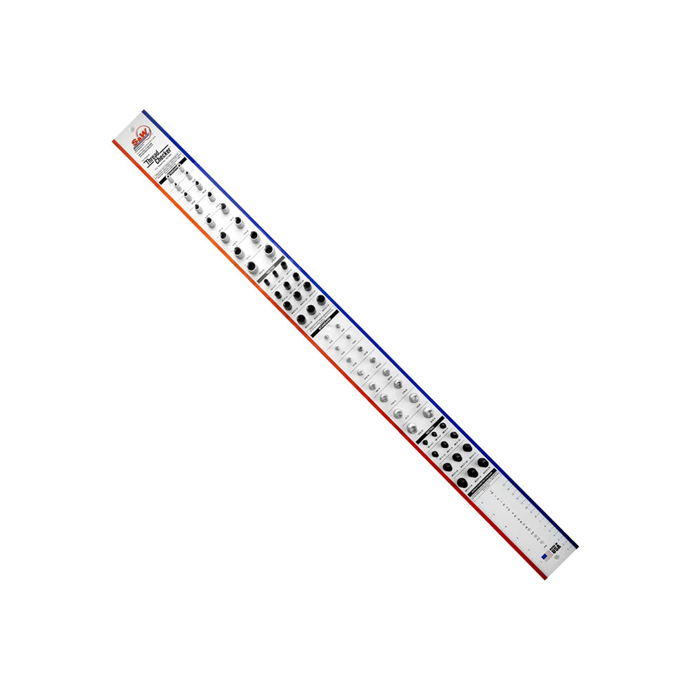 Wall Mountable Thread Checker™ 3 Inch X 39 Inches
