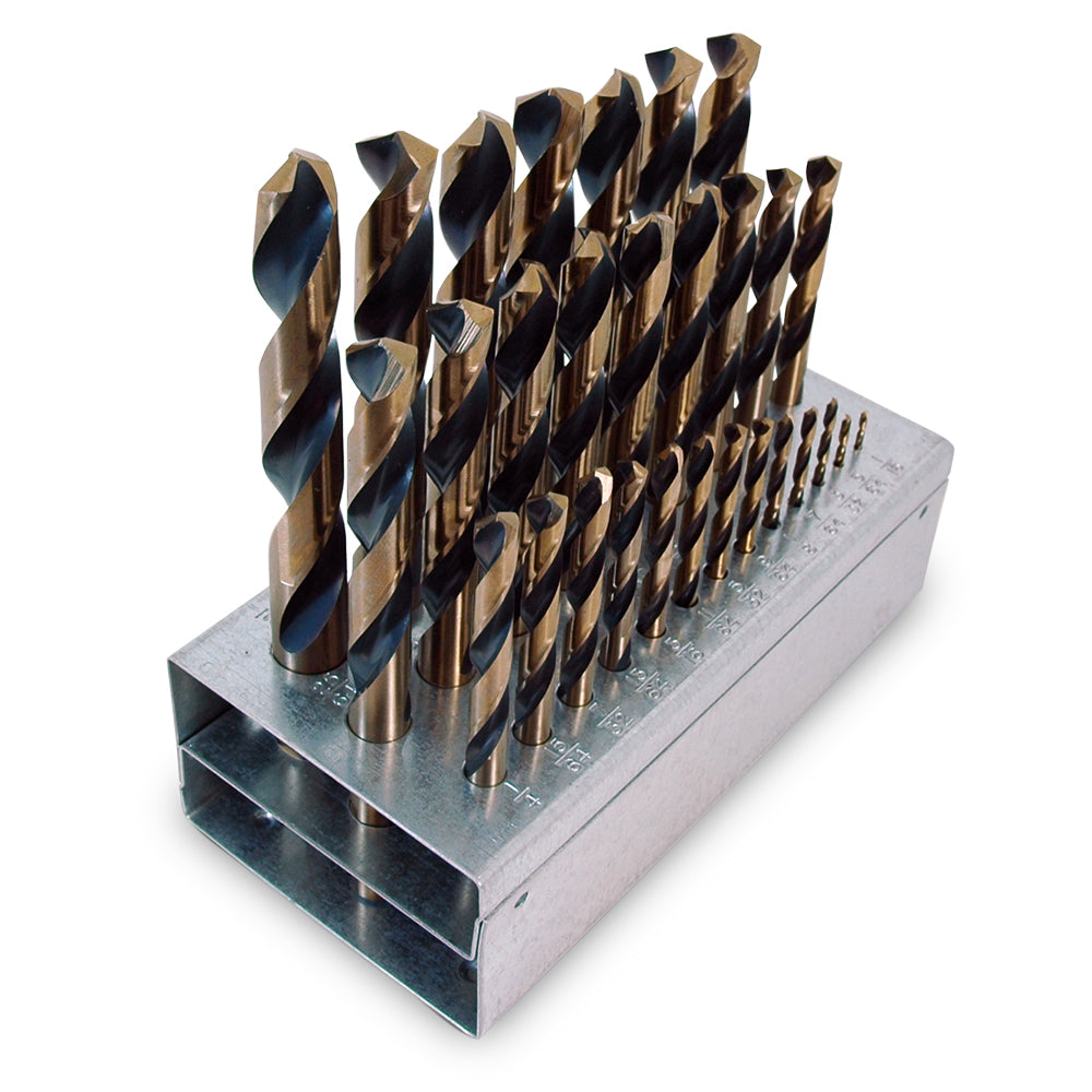 29 Piece Mechanics Length Drill Set With Stand