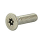 #10-24 x 11/4 Inch Stainless Steel Torx Pin Flat Head Resistant Machine Screw