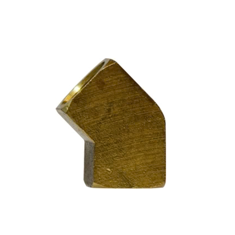3/8 Inch Brass Pipe 45 Degree Female Elbow
