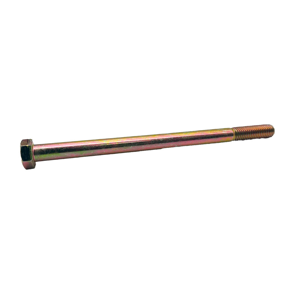 5/8-11 x 10 Inch Hex Head Cap Screw Grade 8 Yellow Zinc