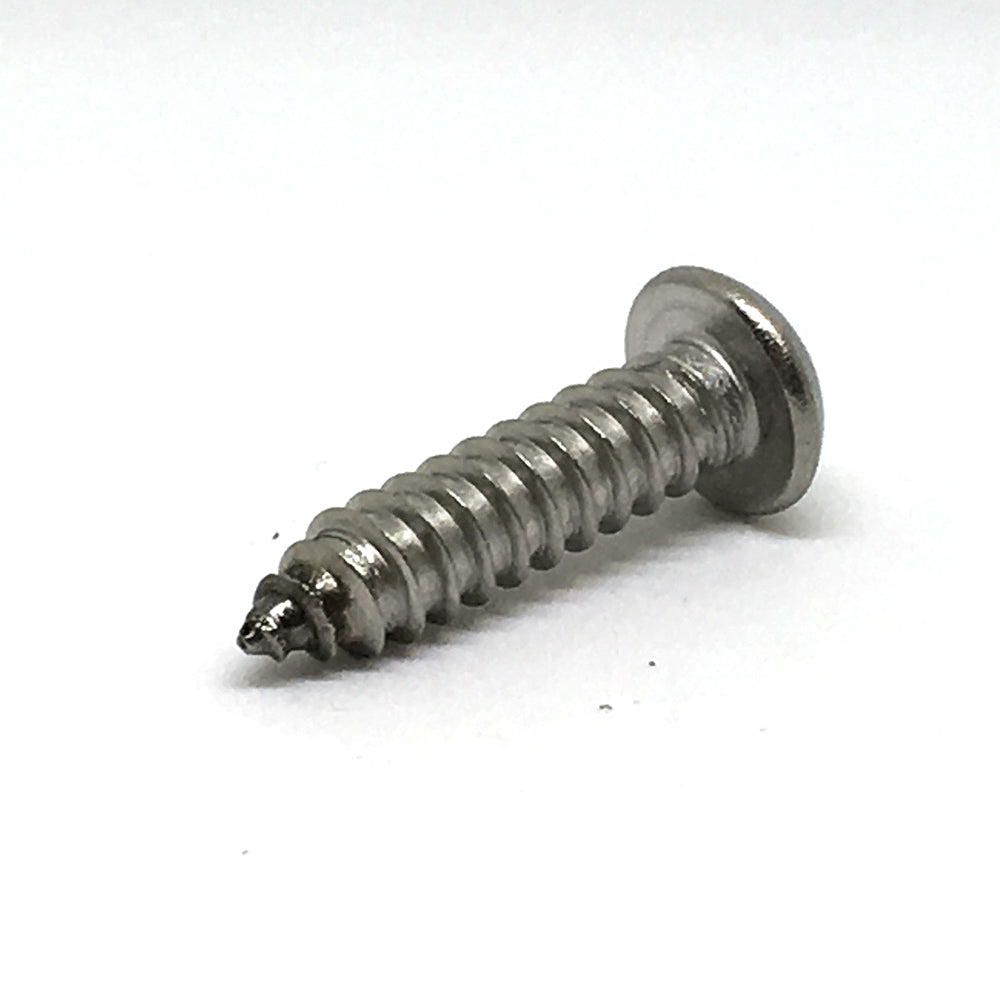 #6 x 3/4 Inch Stainless Steel Torx Pin Button Head Tamper Resistant Sheet Metal Screw