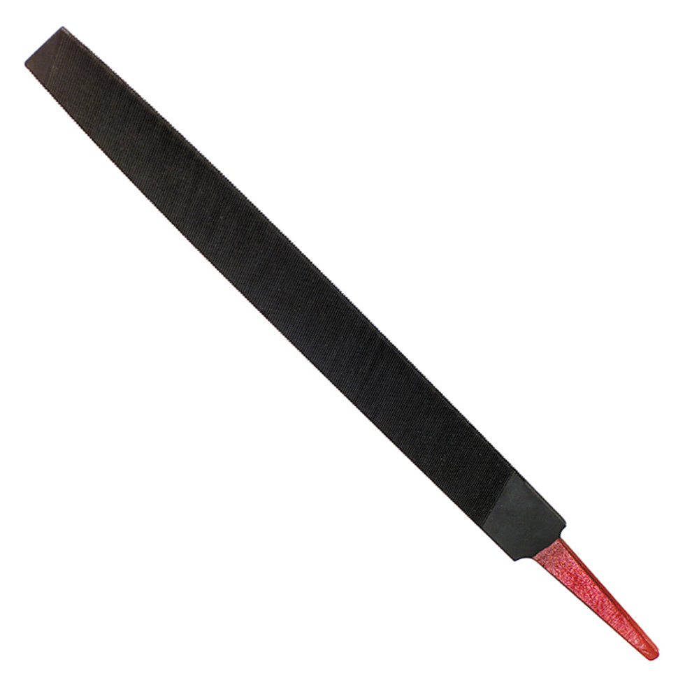25/32 Inch x 8 Inch Bastard Cut Black Oxide Steel Rectangular Black Maxi Sharp® Mill File