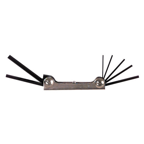 0.050 Inch To 3/16 Inch Fold-Up Hex Key Set