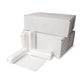 33X40 High Density Can Liner 16 Microns 33 Gallons Natural 250 Per Case
