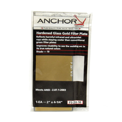 Gold Filter Plate Hg 10 - Clearance